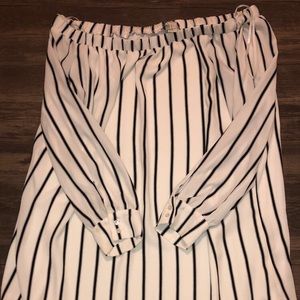 Over the shoulder dress